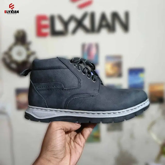 Solace Premium Leather Boot (Black)