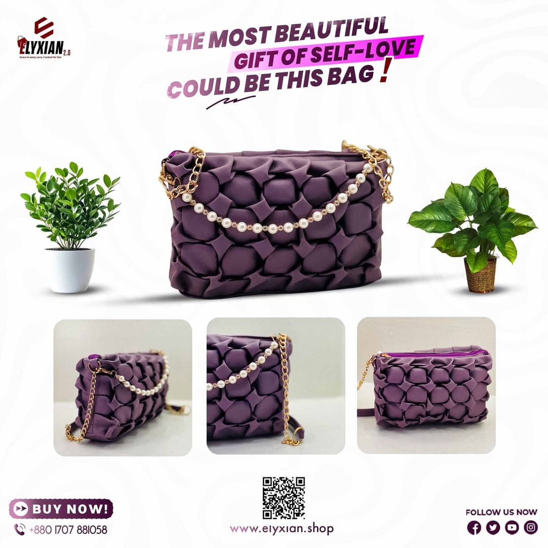 Ladies Mini bag - Purple