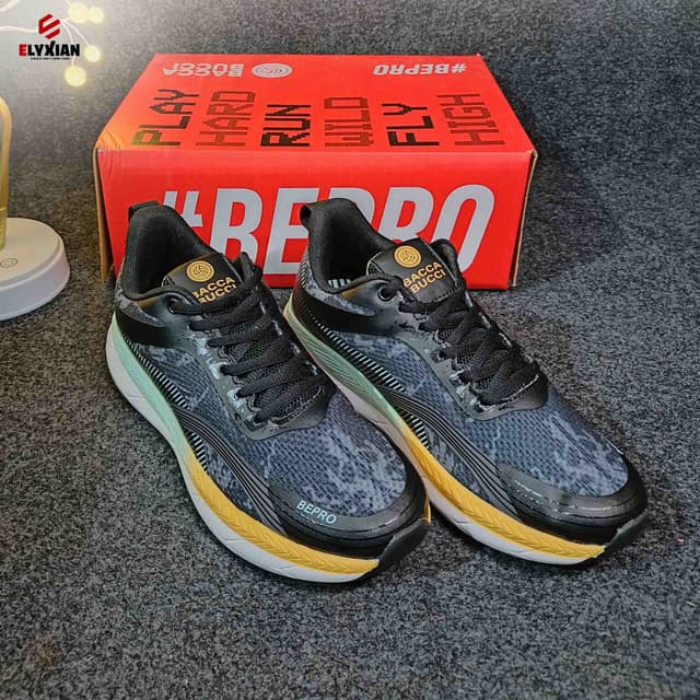 Bacca Bucci Running Sneaker (Black)