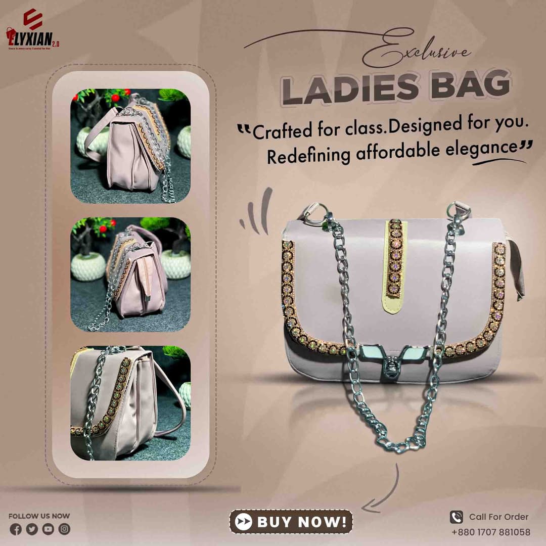 Ladies Mini Hand Bag - Light & Sweet