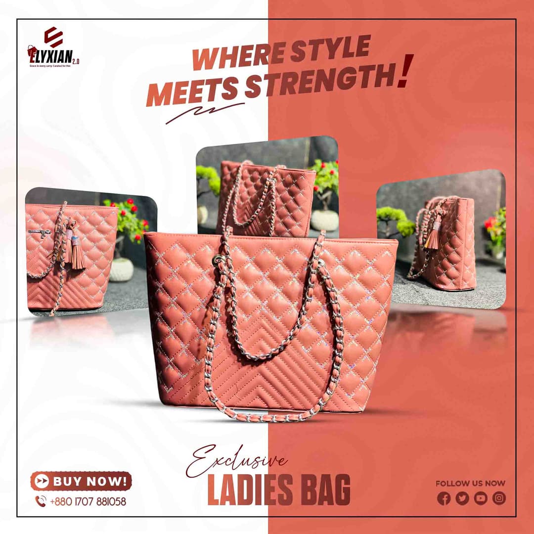 Ladies Bag - Raspberry Pink