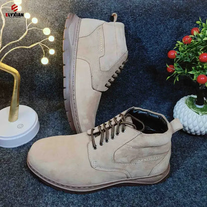 Solace Premium Leather Boot (Brown)