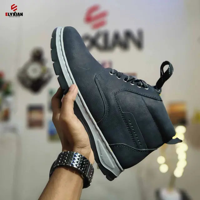 Solace Premium Leather Boot (Black)