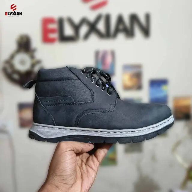 Solace Premium Leather Boot (Black)