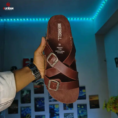 Merrel Sandal Cross - chocolate