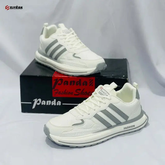 Panda Fashion Sneaker - White