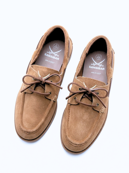 Sansibar Premium Suede Casual Loafer – Camel Brown