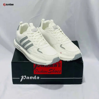 Panda Fashion Sneaker - White
