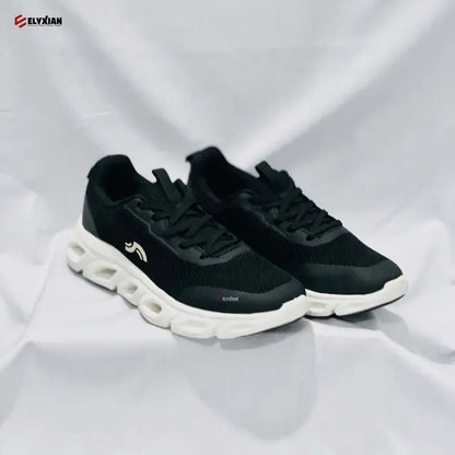 Crivit Men’s Lightweight Mesh Sneakers - Black