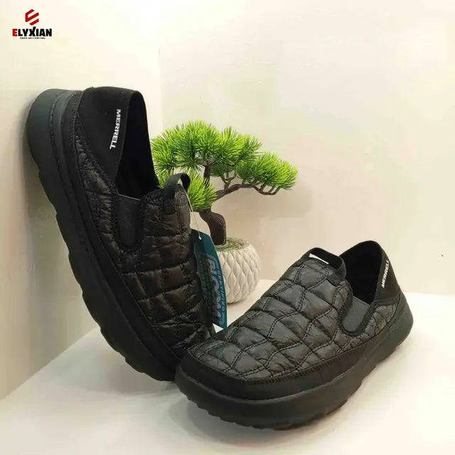 Merrell Hut Moc Black Leather