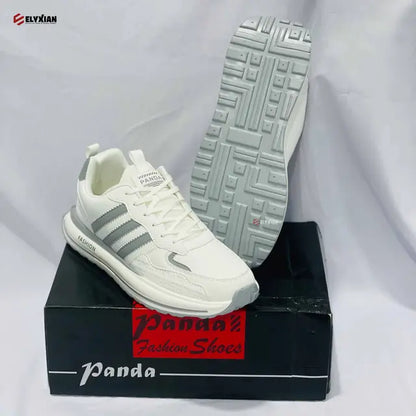 Panda Fashion Sneaker - White