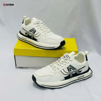 Panda Fashion Sneaker - White & Black