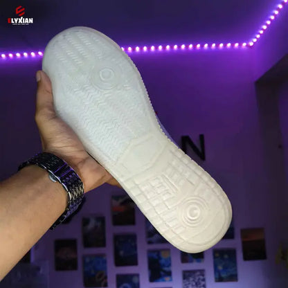 Bacca Bucci Cosmic Dream 🪐 Sneakers – Low-Top Space (White & Green)