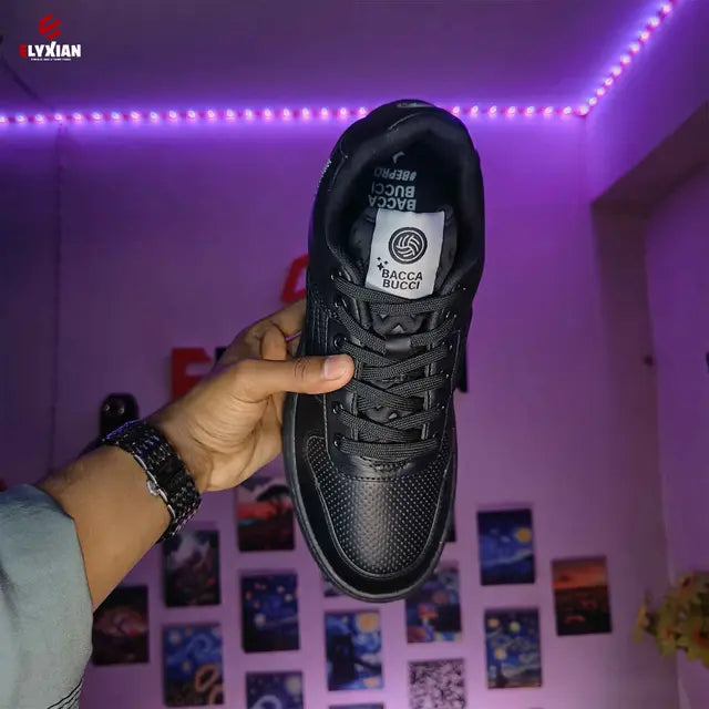 Bacca Bucci Cosmic Dream 🪐 Sneakers – Low-Top Space Black