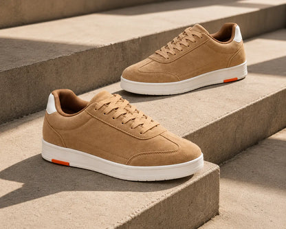 Esmara Beige Suede Court Sneaker