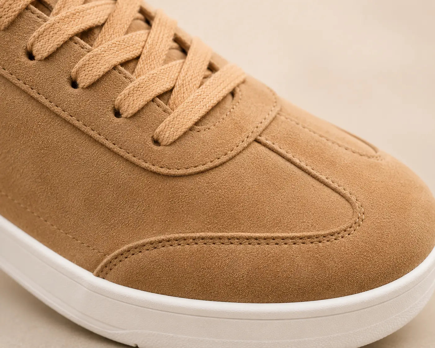 Esmara Beige Suede Court Sneaker