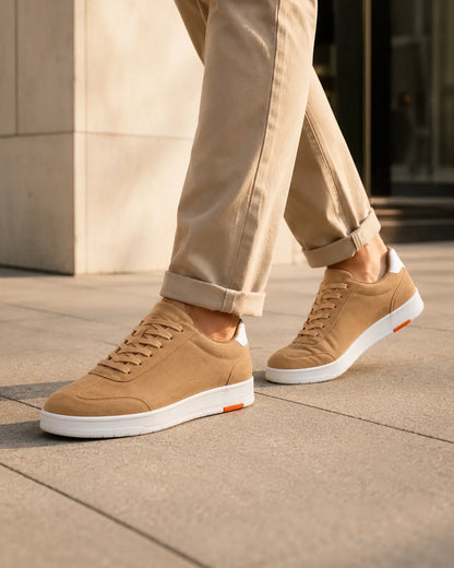 Esmara Beige Suede Court Sneaker