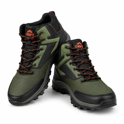 CRIVIT TrailGuard Mid Hiking Boot Olive