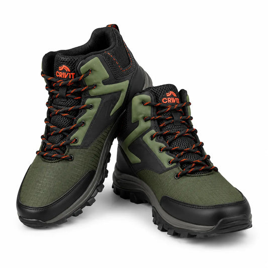 CRIVIT TrailGuard Mid Hiking Boot Olive
