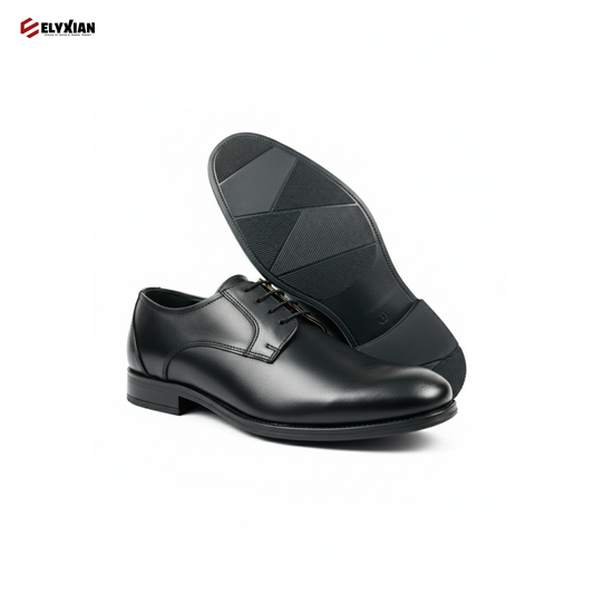 Pelle Craft Black Derby Formal