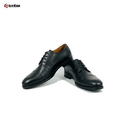 Cap-Toe Oxford Shoe Black