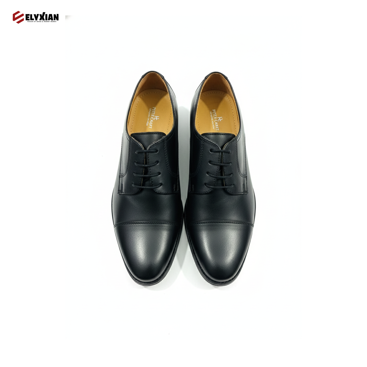 Cap-Toe Oxford Shoe Black