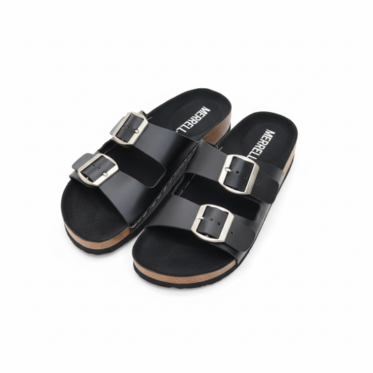 Merrell 2 Stripe Belt Sandal - Black