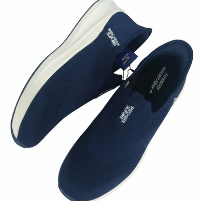 Skechers GoWalk Active Pro Slip-On Sneakers – Lightweight Breathable Comfort (Midnight Navy Edition)