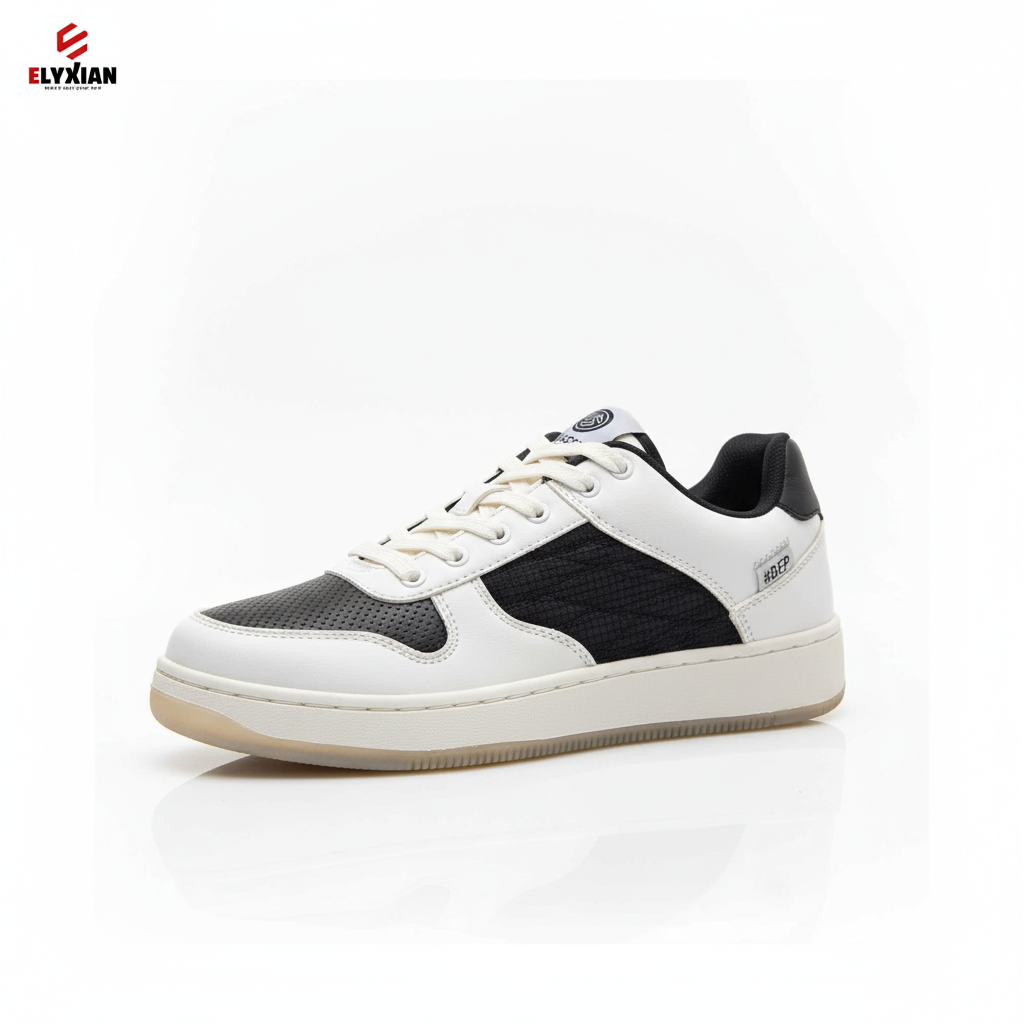 Bacca Bucci Cosmic Dream 🪐 Sneakers – Low-Top Space (Black & White)
