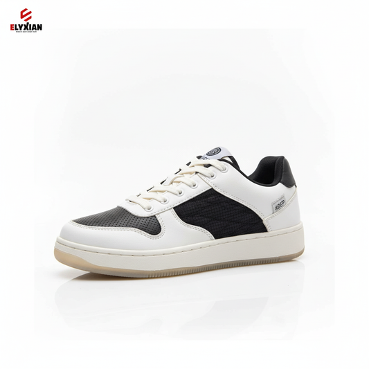 Bacca Bucci Cosmic Dream 🪐 Sneakers – Low-Top Space (Black & White)