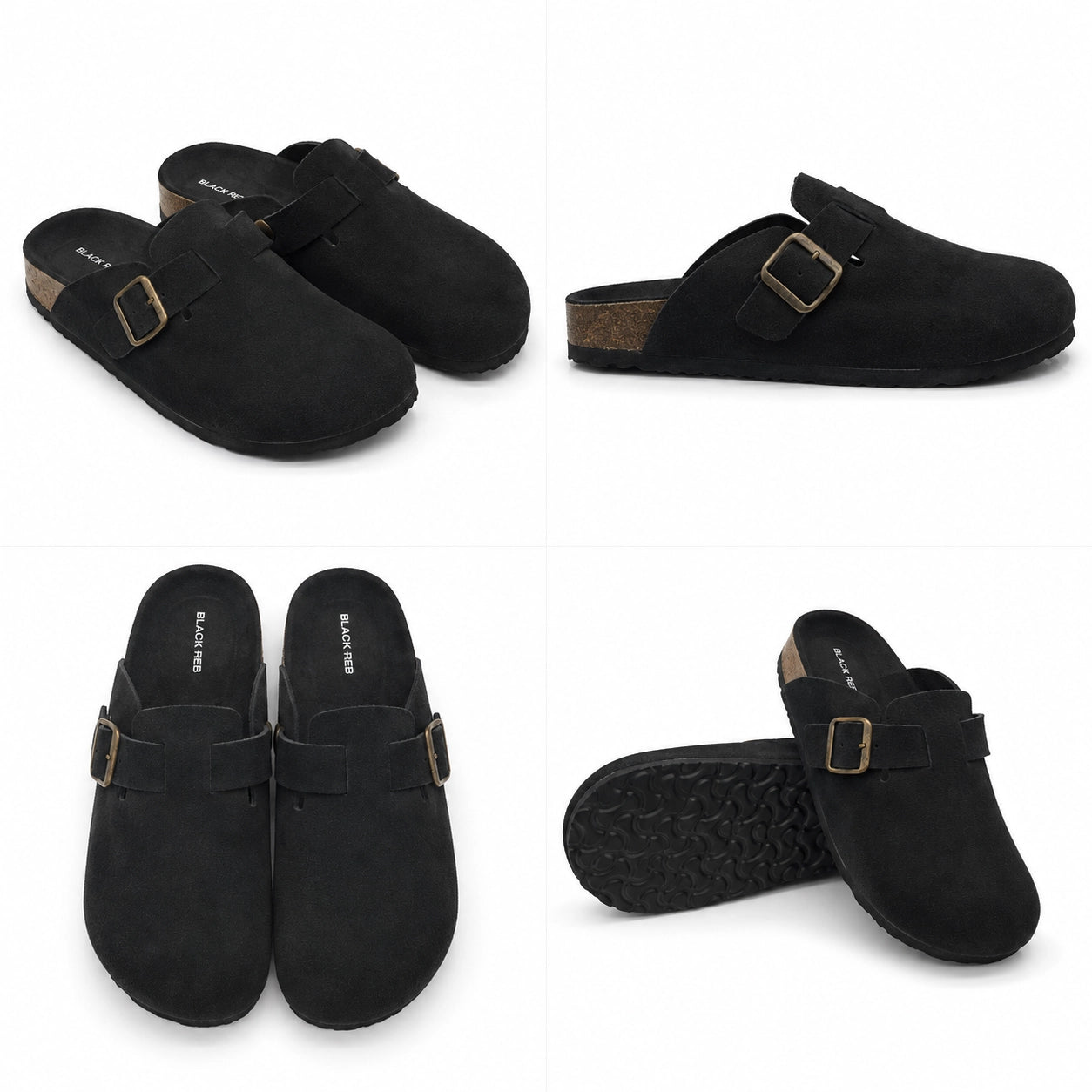 UrbanBuck Comfort Clog – Classic Black