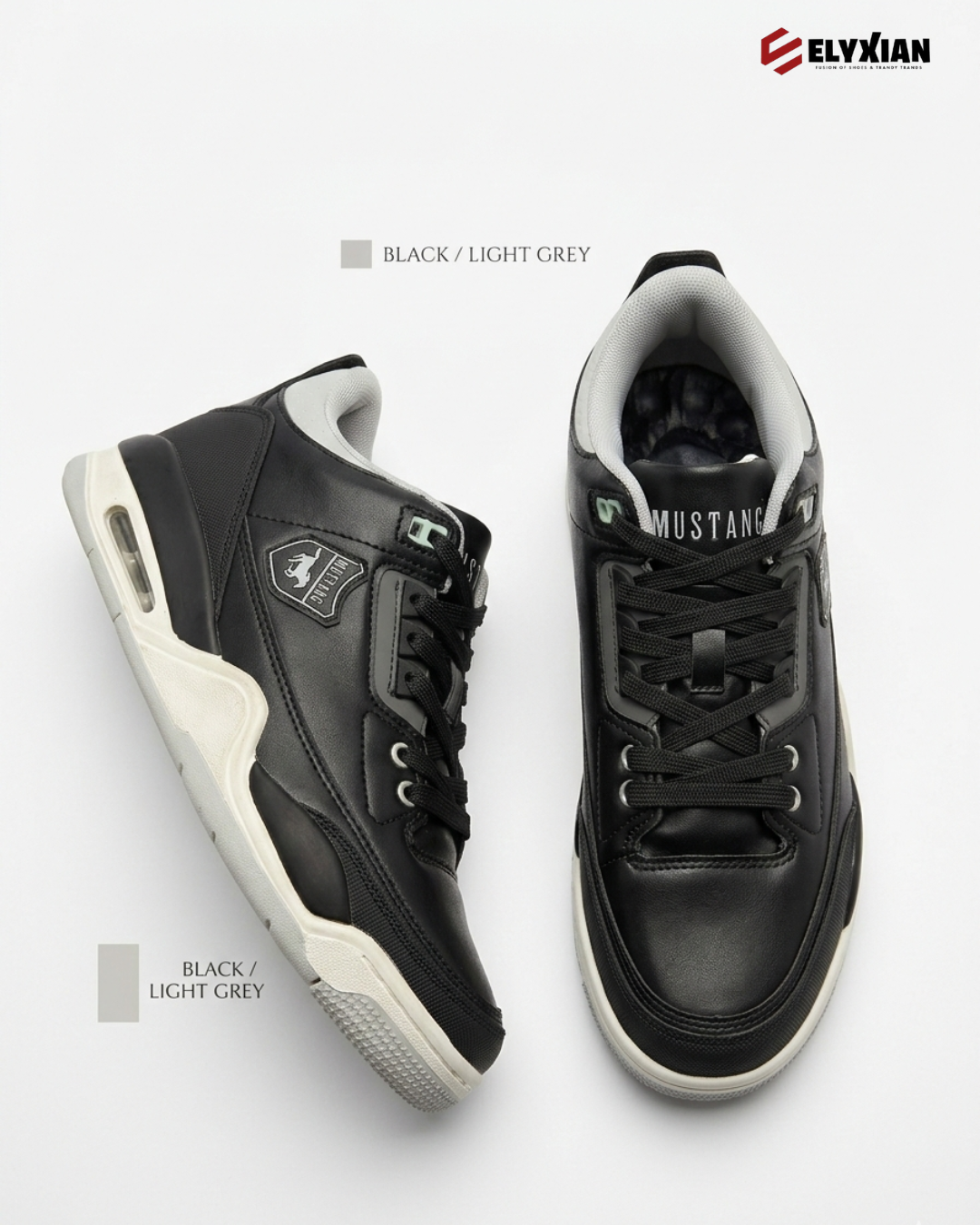 Mustang AirFlex Street Pro – Black Phantom Grey