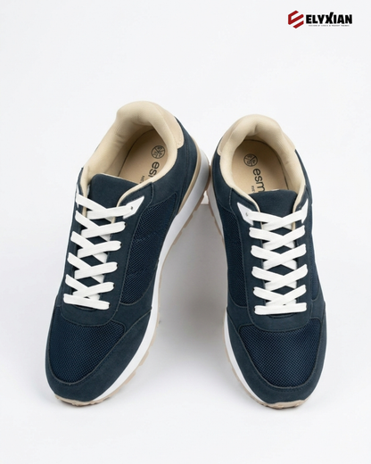 Esmara AeroComfort Lace-Up Sneakers – Classic Navy Blue