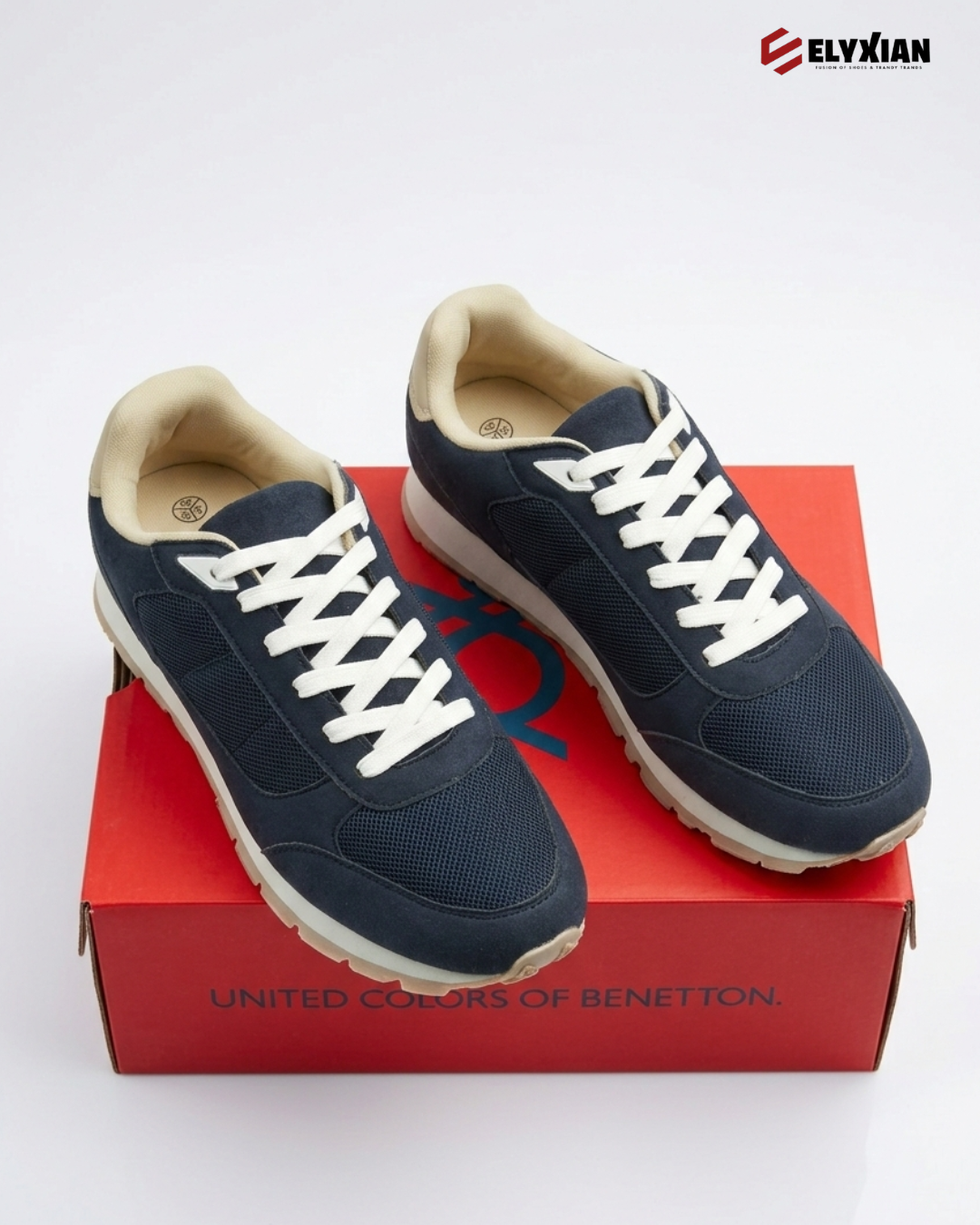 Esmara AeroComfort Lace-Up Sneakers – Classic Navy Blue