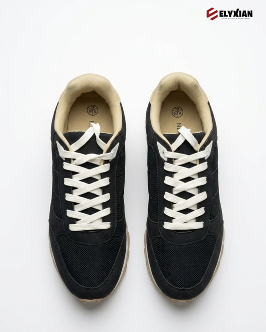 Esmara AeroComfort Lace-Up Sneakers – Classic Navy Blue