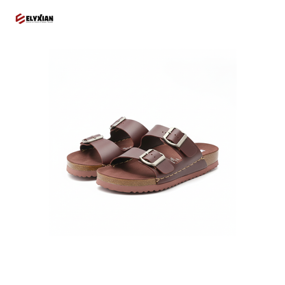 Merrel 2 Stripe Belt Sandal - Chocolate