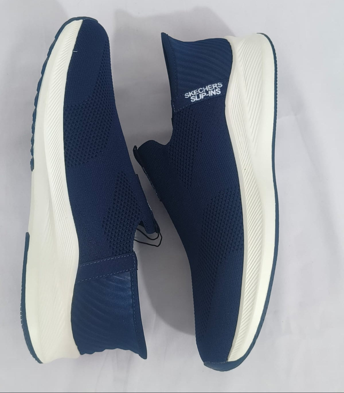 Skechers GoWalk Active Pro Slip-On Sneakers – Lightweight Breathable Comfort (Midnight Navy Edition)