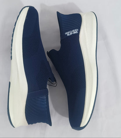 Skechers GoWalk Active Pro Slip-On Sneakers – Lightweight Breathable Comfort (Midnight Navy Edition)