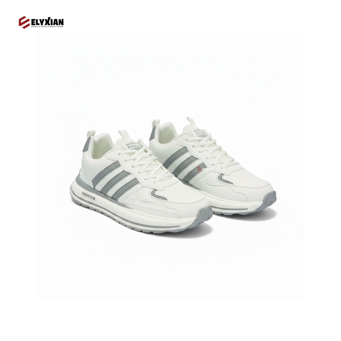 Panda Fashion Sneaker - White