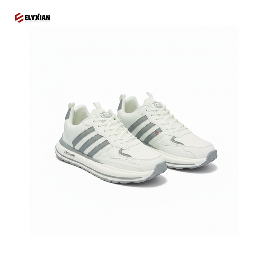 Panda Fashion Sneaker - White