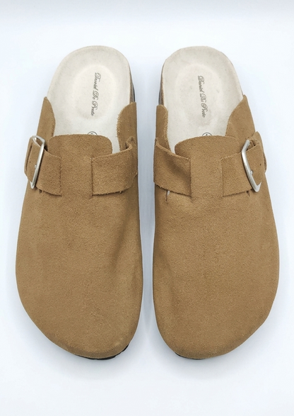 UrbanBuck Comfort Clog – Desert Tan