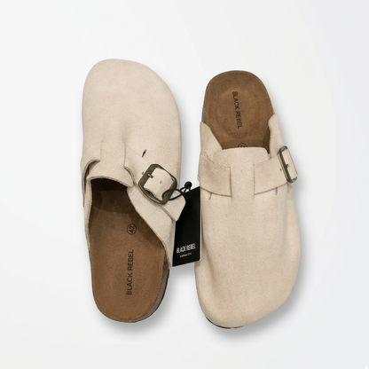 UrbanBuck Comfort Clog – Sand Beige